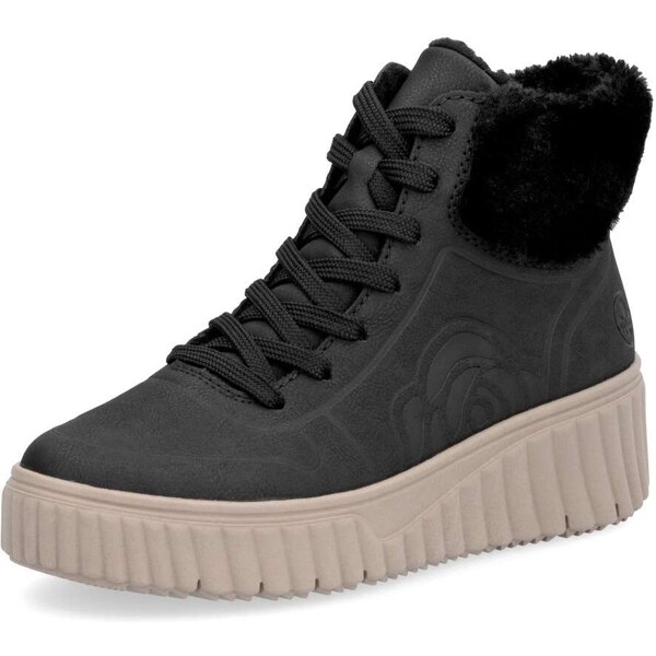 Dámska členková obuv RIEKER N2504-00 čierna W4 55715337