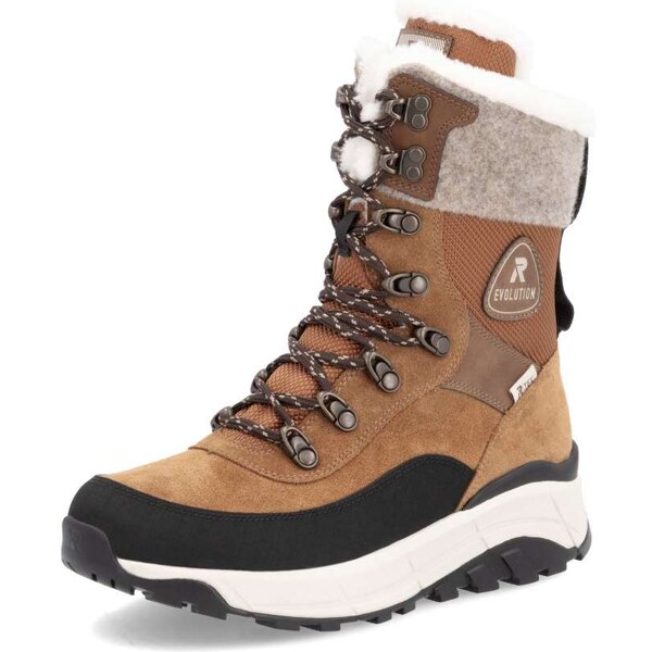 Dámska členková obuv RIEKER W0066-22 hnedá W5 55736830