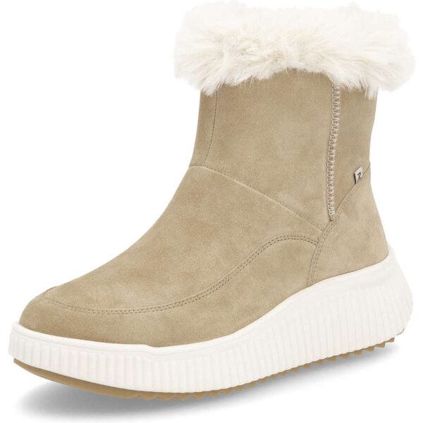 Dámska členková obuv RIEKER REVOLUTION W1772-62 béžová W4 55901725