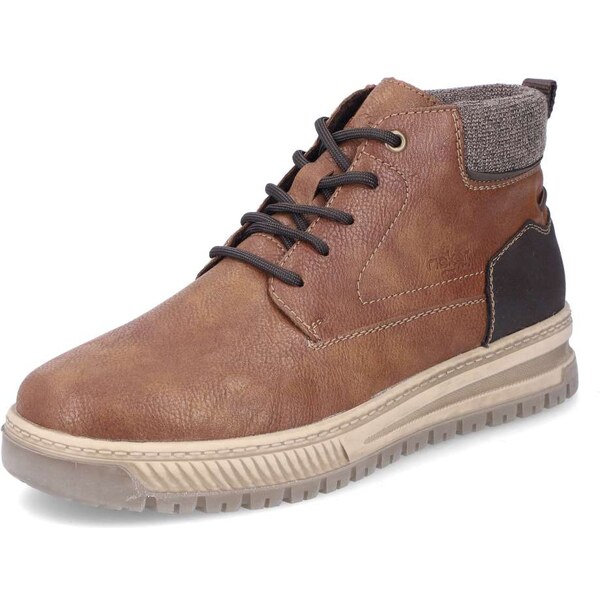 Pánska členková obuv RIEKER 38532-25 hnedá W4 55899109