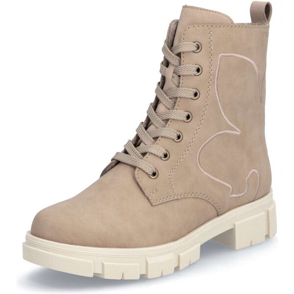 Dámska členková obuv RIEKER Y7106-20 béžová W4 55926903