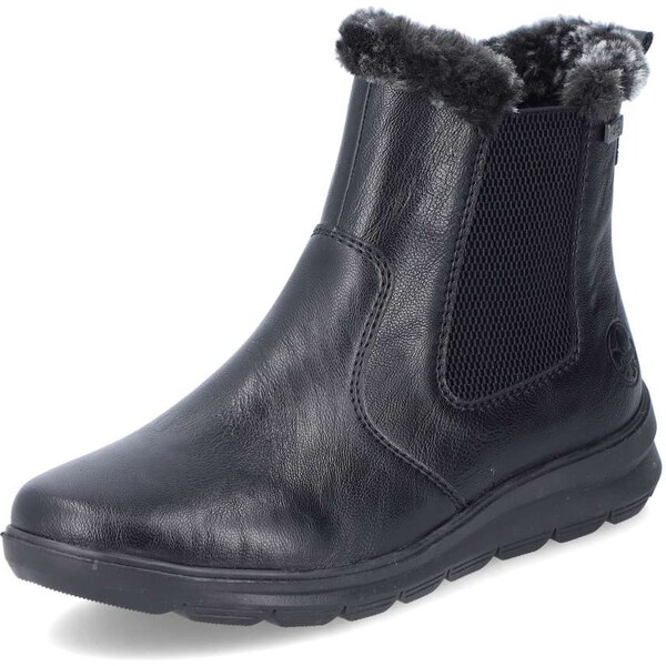 Dámska členková obuv RIEKER Z0061-00 čierna W5 55926906