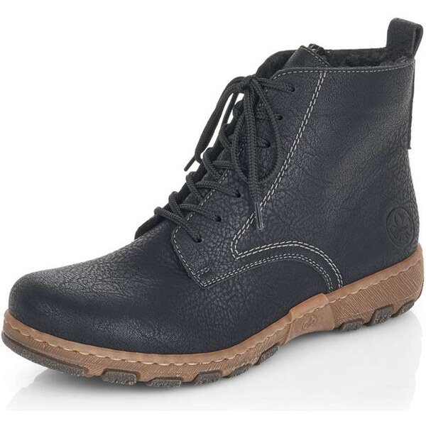 Dámska členková obuv RIEKER Z0112-00 čierna W4 55951991