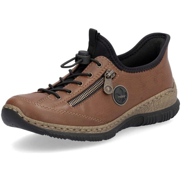 Dámske tenisky RIEKER N3267-24 hnedá W5 56139264