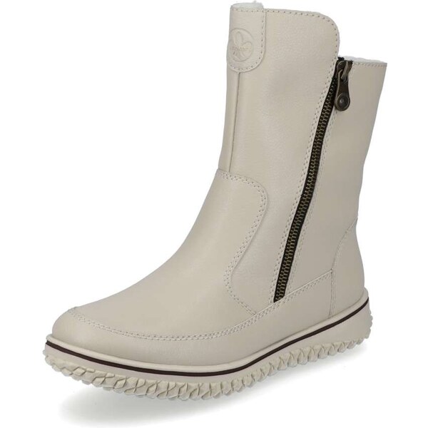 Dámska členková obuv RIEKER Z4051-60 béžová W4 34981405