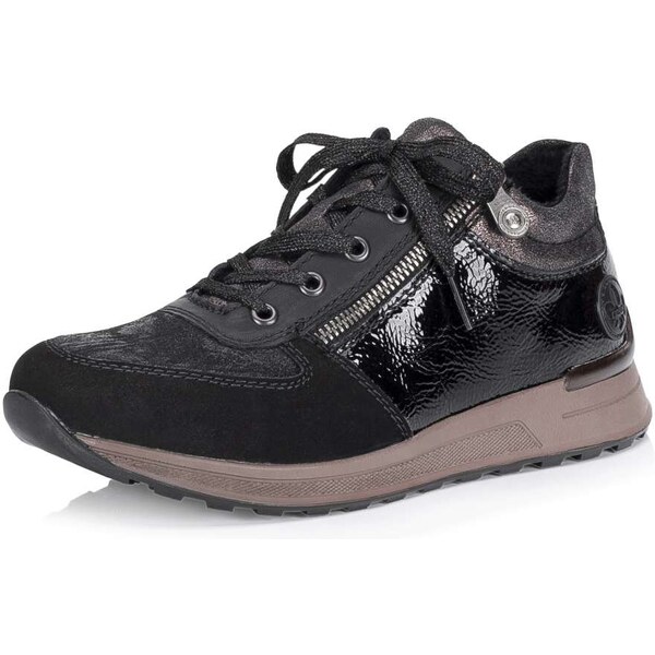 Dámska členková obuv RIEKER N1407-00 čierna W5 56555950