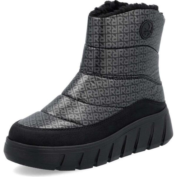 Dámska členková obuv RIEKER Y3552-00 čierna W5 56578417