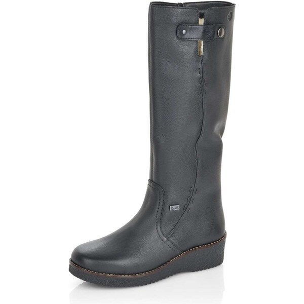 Dámske čižmy RIEKER Y4680-00 čierna W4 56585885