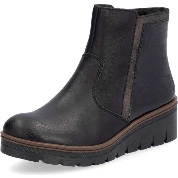 Dámska členková obuv RIEKER X9150-00 čierna W5 56802878