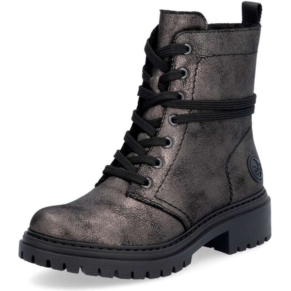 Dámska členková obuv RIEKER 72675-00 čierna W4 56817048