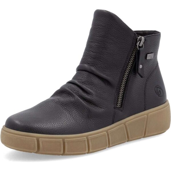 RIEKER Dámska členková obuv REMONTE D1T73-00 čierna W5 57020261