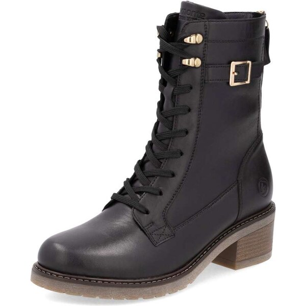 RIEKER Dámska členková obuv REMONTE D1A78-00 čierna W4 57022247