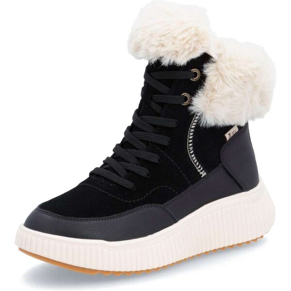 Dámska členková obuv RIEKER REVOLUTION W1773-00 čierna W4 57022259