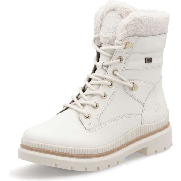 RIEKER Dámska členková obuv REMONTE D0C77-80 biela W5 64354976