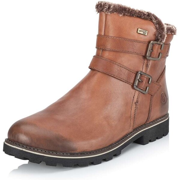 RIEKER Dámska členková obuv REMONTE D8484-24 hnedá W4 57055742