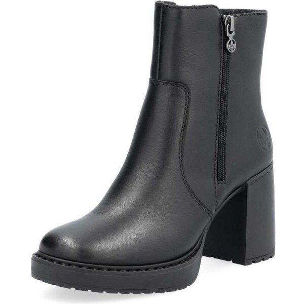 Dámska členková obuv RIEKER Y4155-01 čierna W4 57062419