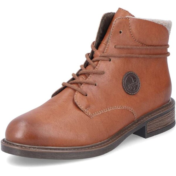 Dámska členková obuv RIEKER 71440-25 hnedá W4 57149193