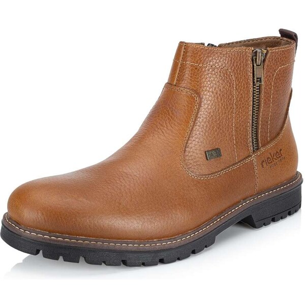 Pánska členková obuv RIEKER F3670-22 hnedá W4 57247221