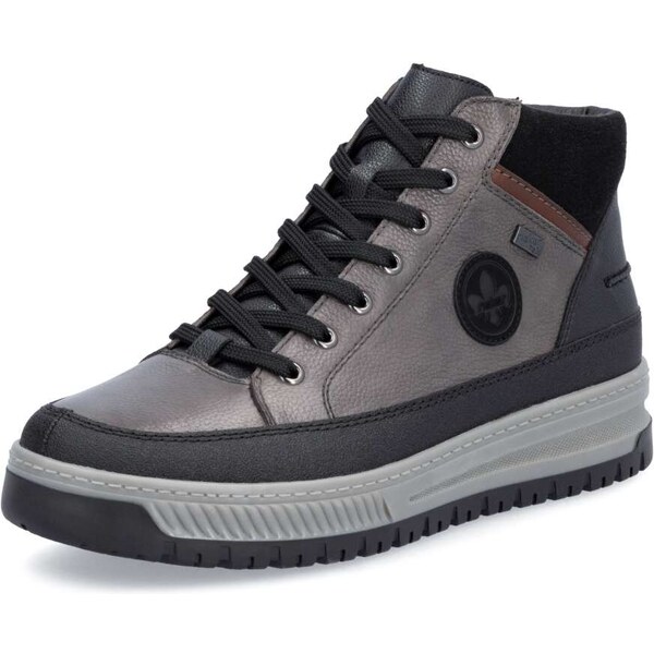 Pánska členková obuv RIEKER 38503-45 čierna W4 57287027