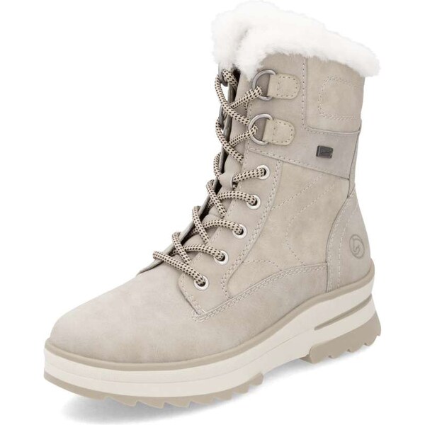 RIEKER Dámska členková obuv REMONTE D2B73-40 béžová W4 57523881