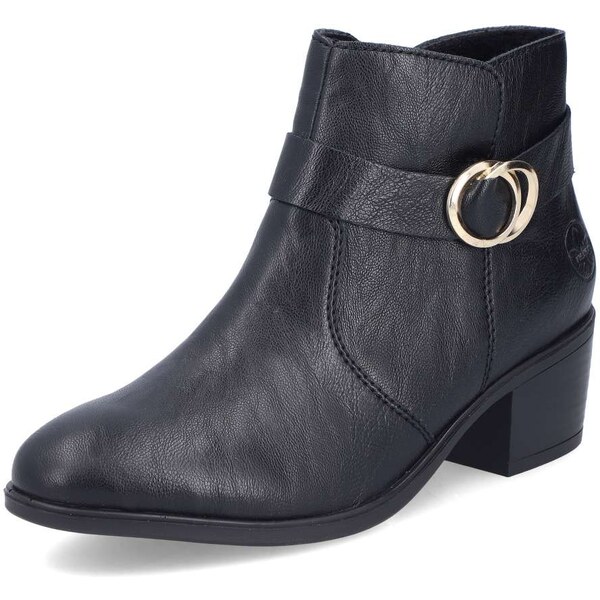 Dámska členková obuv RIEKER 73975-00 čierna W5 57523883