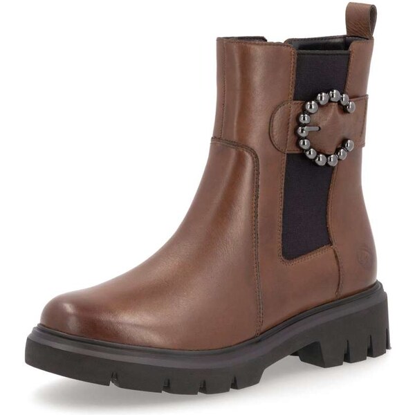 RIEKER Dámska členková obuv REMONTE D1W74-22 hnedá W4 57559207
