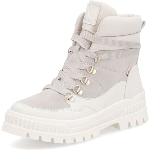 Dámska členková obuv RIEKER REVOLUTION W2171-80 biela W4 57559213