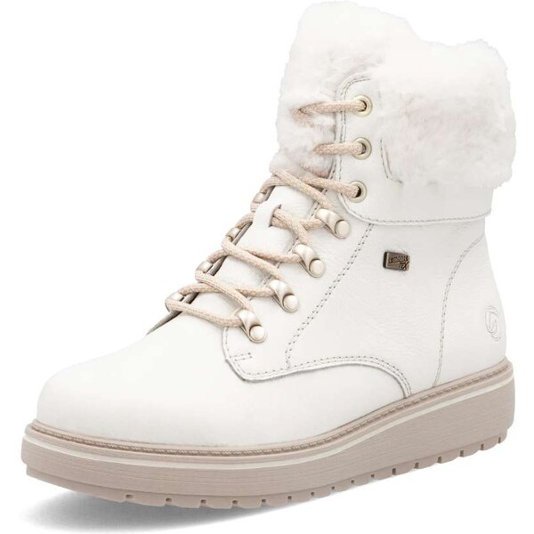 RIEKER Dámska členková obuv REMONTE D0U70-80 biela W4 57762321