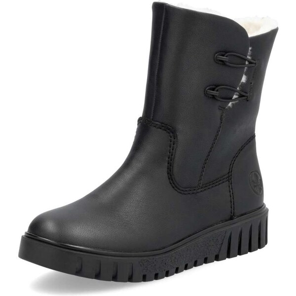 Dámska členková obuv RIEKER Y3468-00 čierna W4 57762333