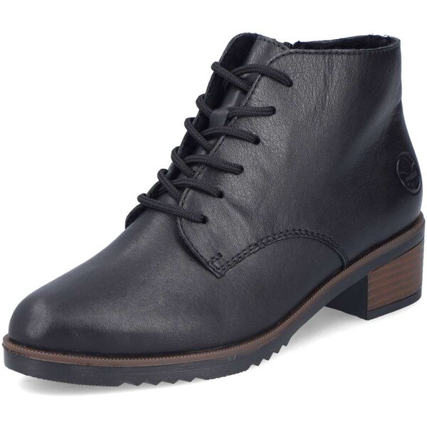 Dámska členková obuv RIEKER Y0540-00 čierna W5 57762331