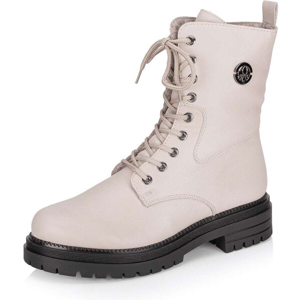 Dámska členková obuv RIEKER Y3115-60 béžová W4 57824574