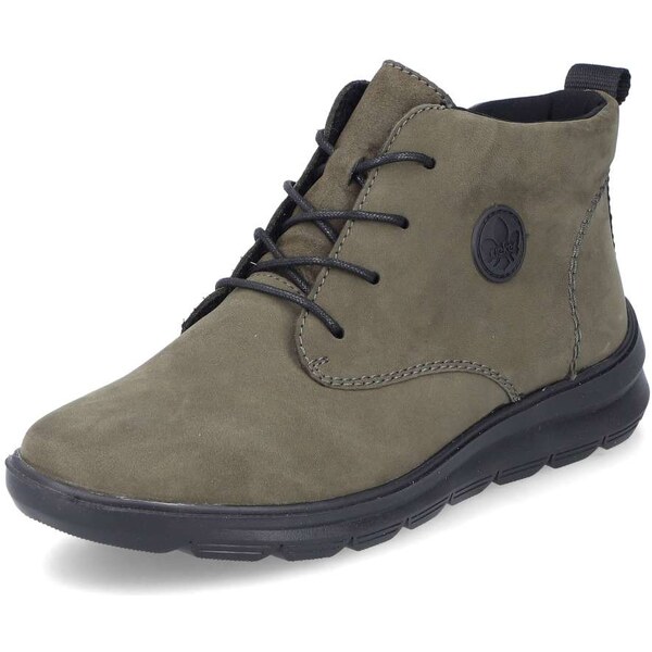 Dámska členková obuv RIEKER Z0022-54 zelená W5 57825967