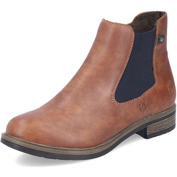 Dámska členková obuv RIEKER 72254-24 hnedá W5 57825961