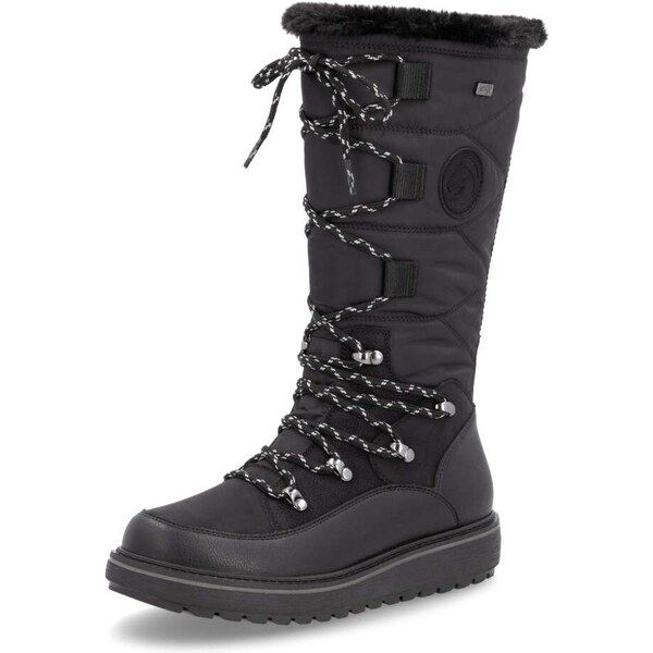 RIEKER Dámske čižmy REMONTE D0U77-00 čierna W4 57995493