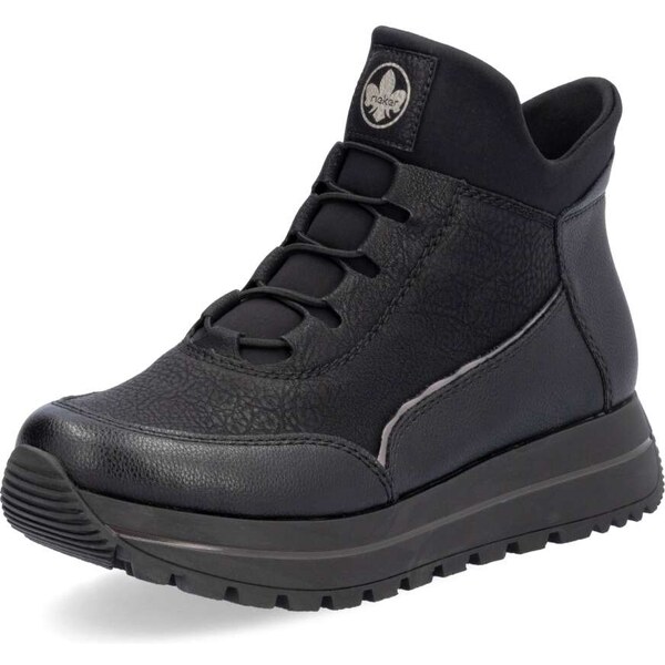 Dámska členková obuv RIEKER N4051-00 čierna W4 57995481