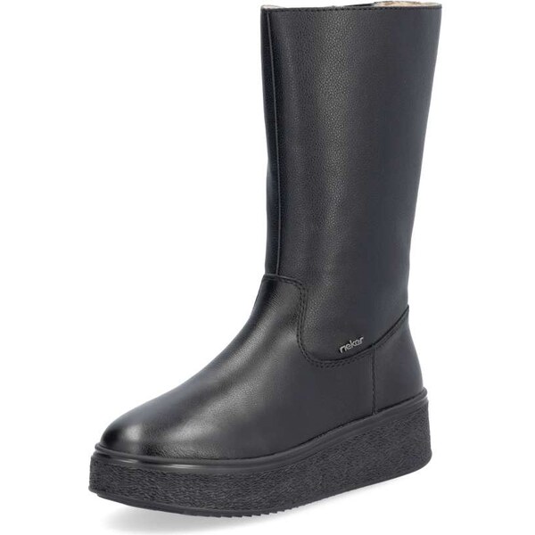 Dámske čižmy RIEKER 78850-00 čierna W4 58203578