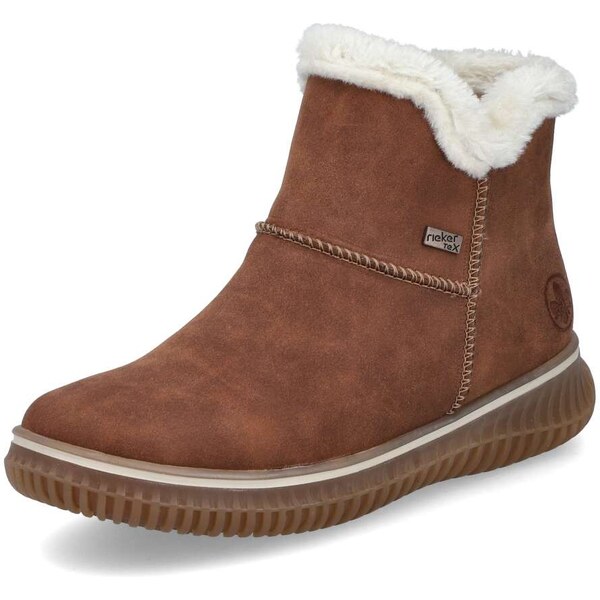 Dámska členková obuv RIEKER 74260-25 hnedá W4 58312135