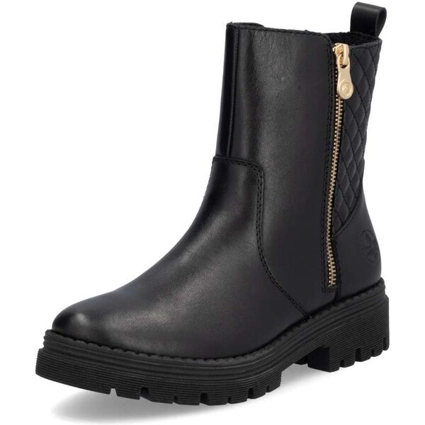 Dámska členková obuv RIEKER Z8551-00 čierna W4 58312137