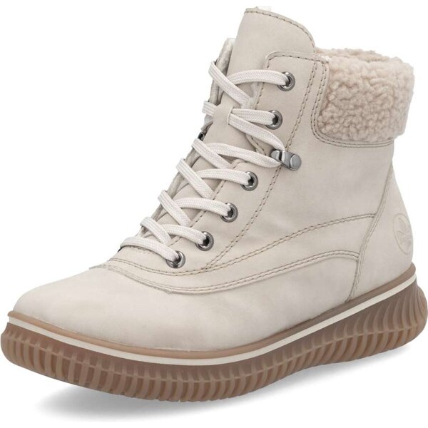 Dámska členková obuv RIEKER 74200-62 béžová W4 58312134