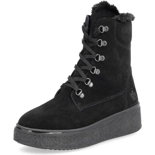 Dámska členková obuv RIEKER 78800-00 čierna W4 58376860