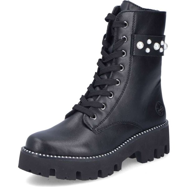 Dámska členková obuv RIEKER Y3354-00 čierna W4 58376865