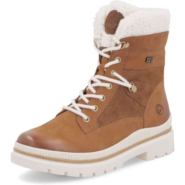 RIEKER Dámska členková obuv REMONTE D0C77-23 hnedá W4 58376843