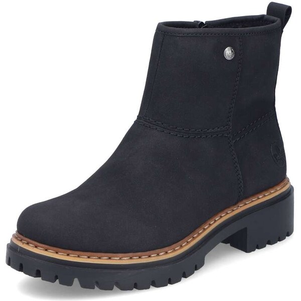 Dámska členková obuv RIEKER 72671-00 čierna W4 58379814