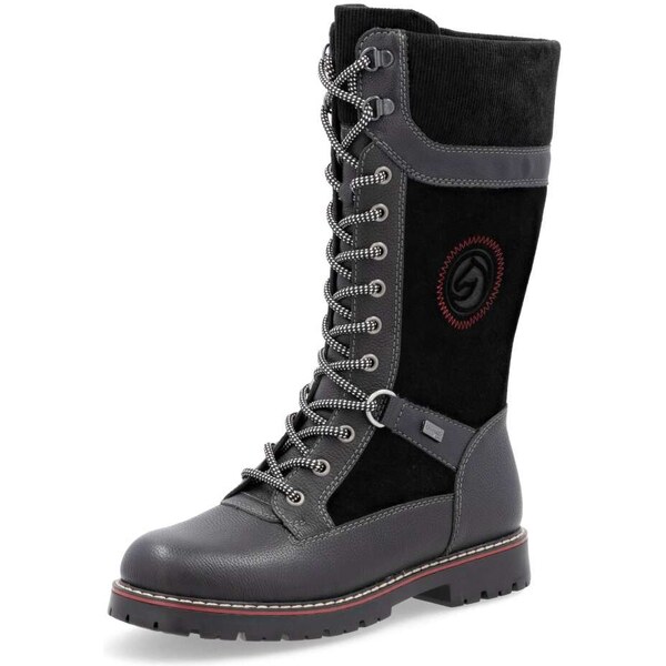 RIEKER Dámske čižmy REMONTE D9380-02 čierna W4 58379835