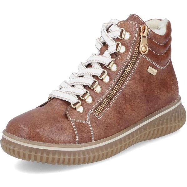 Dámska členková obuv RIEKER 74233-24 hnedá W4 58398378