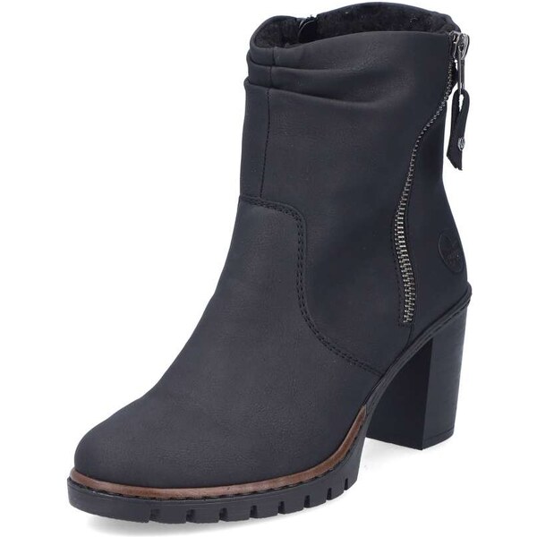 Dámska členková obuv RIEKER Y2595-00 čierna W4 58399654