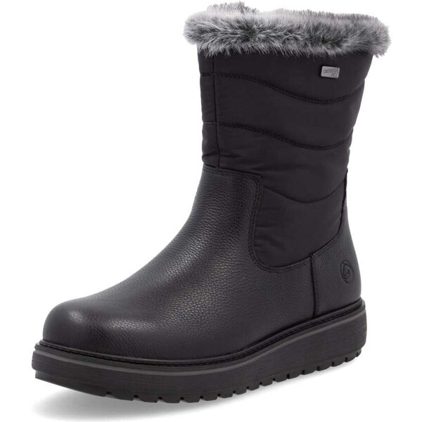 RIEKER Dámska členková obuv REMONTE D0U79-03 čierna W4 58983566