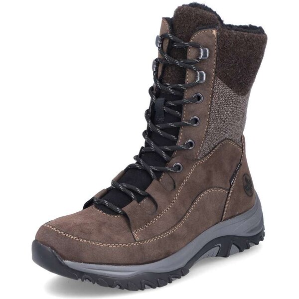 Dámska členková obuv RIEKER M9640-26 hnedá W4 58984902