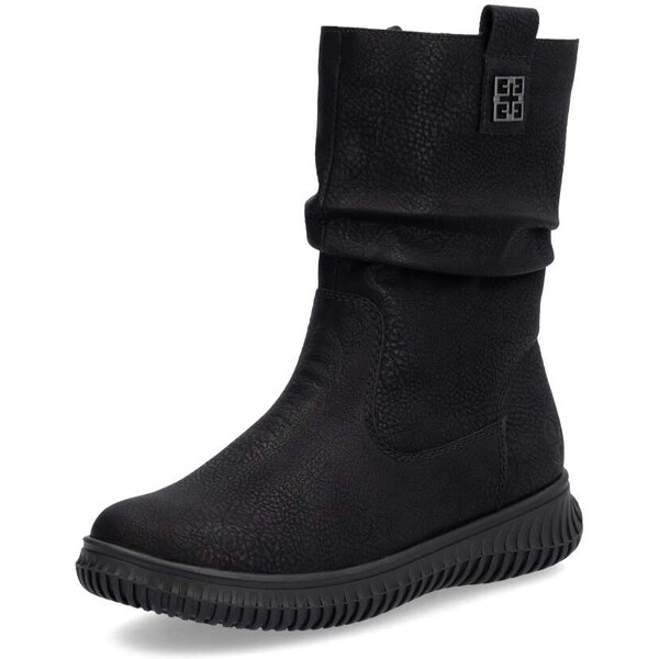 Dámska členková obuv RIEKER 74283-00 čierna W5 59486011