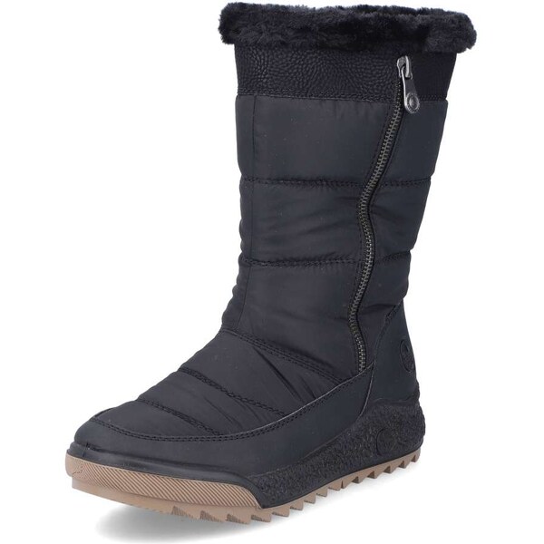 Dámske čižmy RIEKER Y4765-00 čierna W5 59486085